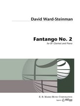 FANTANGO #2 Custom Print CLARINET AND PIANO cover